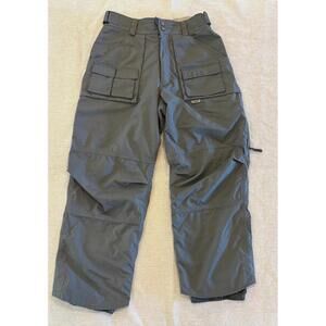 Gray Outdoor Cargo Pants with Multiple Pockets